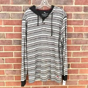 💕SOLD💕 NWT MEN’S Tommy Bahama Hooded Shirt L